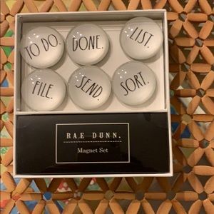Rae Dunn Magnet Set. NEW